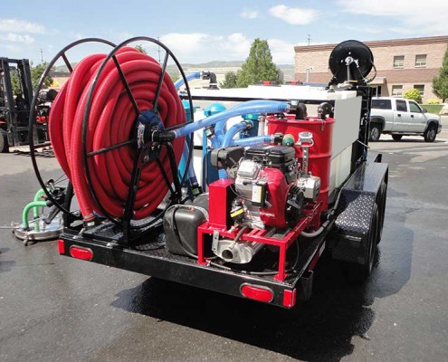 Pressure Washer Trailer Enviro System Pro Package 3